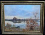 Henry SIMON (1910-1987)
Le marais
Huile sur toile signée en bas à...