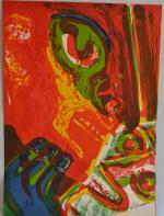 Bengt LINDSTRÖM (1925-2008)
Visages
Epreuve d'artiste signée en bas à droite
74.5 x...