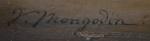 Victor MONGODIN (1819-?)
La récitation à l'école
Huile sur panneau signée en...