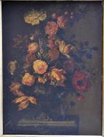 Gaspar Peeter II VERBRUGGEN (1664-1730)
Bouquet de fleurs
Huile sur toile signée
97...