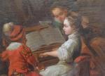 ECOLE FRANCAISE du XVIIIème siècle, suiveur de Carle VAN LOO...