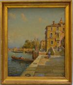 MALFROY (XIX-XXème)
Venise
Huile sur toile signée en bas à droite
55 x...