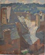 Sydney Lough THOMPSON (1877-1973)
Les toits de Rochefort en Terre
Huile sur...