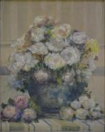 Joseph GUILLAUME (XXème)
Bouquet de pivoines
Huile sur toile signée en bas...