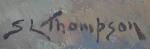 Sydney Lough THOMPSON (1877-1973)
Falicon, automne
Huile sur toile signée en bas...