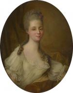 François Hubert DROUAIS (1727-1775)
Portrait de Anne Couppier de Romans, baronne...