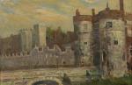 Jacques Emile BLANCHE (1861-1942)
La Tour de Londres
Huile sur toile signée...
