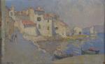 Louis Marie DESIRE-LUCAS (1869-1948)
Le vieux port de Saint-Tropez
Huile sur toile...