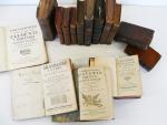 Lot. 15 volumes XVIIe et XVIIIe siècles, rel. de l'époque...