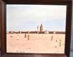 Paul NASSIVET (1904-1977)
Marrakech
Huile sur toile signée en bas à gauche,...