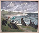 Charles PERRIN (1884-1964)
Pardon en Bretagne
Huile sur toile signée en bas...