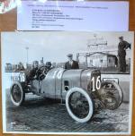[COURSES AUTOMOBILES]
Harry H. COBURN (Indianapolis)
500 miles d'Indianapolis Sweepstakes, 1913. Jules...