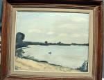 Paul NASSIVET (1904-1977)
Les bords de Loire
Huile sur toile signée en...