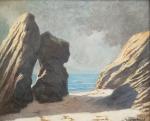Georges EVEILLARD (1879-1965)
La plage au milieu des rochers
Huile sur panneau...