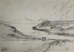 Pierre BRETTE (1905-1961)
Paysages maritimes
Quatre dessins dans un même encadrement, chacun...