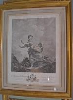 d'après Fragonard gravé par Macret
La fuite à dessein
Estampe, 29 x...