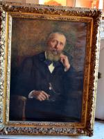 Jean Maurice DUVAL (1871-?)
Portrait d'homme, 1897
Huile sur toile signée Jean...