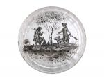 Émile GALLÉ (1846-1904)
Scène de chasse
Bonbonnière couverte en cristal à décor...