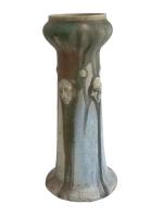 Charles GREBER (1853-1935)
Vase en grès à décor de masques en...