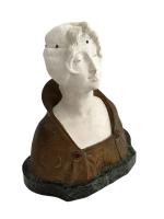 Joaquim ANGLÉS CAÑÉ [espagnol] (1859-c.1911)
Buste de dame en biscuit, marbre...