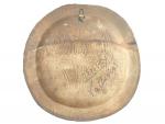 Albert THIRY (1932-2009)
Grand plat décoratif circulaire en terre cuite émaillée...
