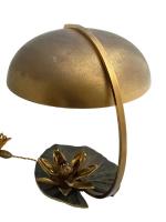Chrystiane CHARLES (1927-2013) pour la Maison CHARLES
Nénuphar, version coupelle 
Lampe...