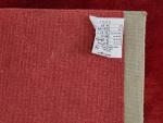 Christian LIAIGRE (1943-2020)
Tapis rouge avec deux bordures beiges
378 x 252...