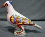 NEVERS
Pigeon épi de faitage en faience à décor polychrome
XIXème siècle
H....