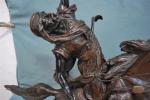 Prosper LECOURTIER (1851-1924)
Fantasia arabe
Bronze, fonte d'édition ancienne à trois patines...