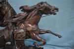 Prosper LECOURTIER (1851-1924)
Fantasia arabe
Bronze, fonte d'édition ancienne à trois patines...