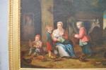 ECOLE FLAMANDE XIXème siècle
La famille heureuse
Huile sur toile
60 x 76...