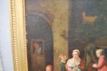 ECOLE FLAMANDE XIXème siècle
La famille heureuse
Huile sur toile
60 x 76...
