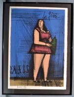 Bernard BUFFET (1928-1999)
La géante
Lithographie signée et numérotée 59/120