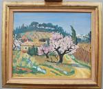 Yves BRAYER (1907-1990)
Les deux chemins au printemps en Provence
Huile sur...