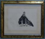 Paul JOUVE (1878-1973)
L'aigle
Epreuve d'essai signée en bas à gauche
39 x...