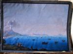 ECOLE NAPOLITAINE
"La baie de Naples"
Gouache, 21.5 x 30 cm
