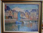 Emile DEZAUNAY (1854-1940)
Le Croisic
Huile sur toile signée en bas à...