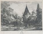 Vue des environs de Beauvais
Gravure d'après François Boucher
38 x 45...