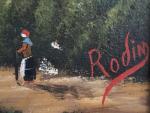 RODIN (début XXème)
Promenade sous les arbres
Huile sur toile signée en...