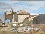 Maurice Georges PONCELET (1897-1978)
La charrette
Huile sur toile signée en bas...