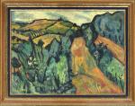 Pierre GUASTALLA (1891-1968)
Paysage à Sienne
Huile sur toile signée en bas...