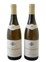 2B Montrachet, Grand cru, Ramonet, 2001 (étiquettes légèrement marquées)