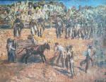 Florent MENET (1872-1942)
La corrida
Huile sur toile contrecollée sur isorel et...