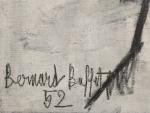 Bernard BUFFET (1928-1999)
Mouche, 1952. 
Huile sur toile signée en bas...