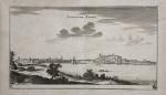 ANGERS - Vue panoramique de la Ville, vers 1650 -...