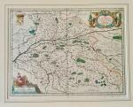 Ducats TURONENSIS. Touraine. Blaeu, vers 1640. Bien coloriée, sous marquise...