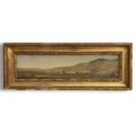 ECOLE FRANCAISE du XIXème
Paysage
Huile sur panneau, porte une annotation Corot...