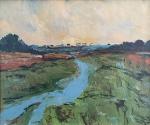 Maurice EHANNO (né en 1924)
Paysage à la rivière
Huile sur toile...