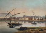 ECOLE FRANCAISE fin XIXème
Paysage maritime
Huile sur toile
47.5 x 65 cm