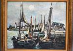 Maurice VERDIER (1919-2003)
Honfleur, le port
Huile sur toile signée en bas...